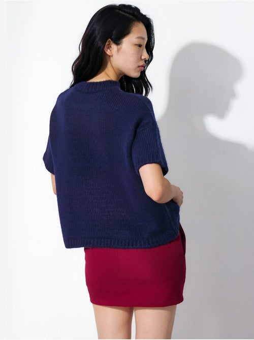 Gebreide sweater met ronde hals en relaxed fit hiccup - Kiabi Gebreide sweater met ronde hals en relaxed fit hiccup - Kiabi