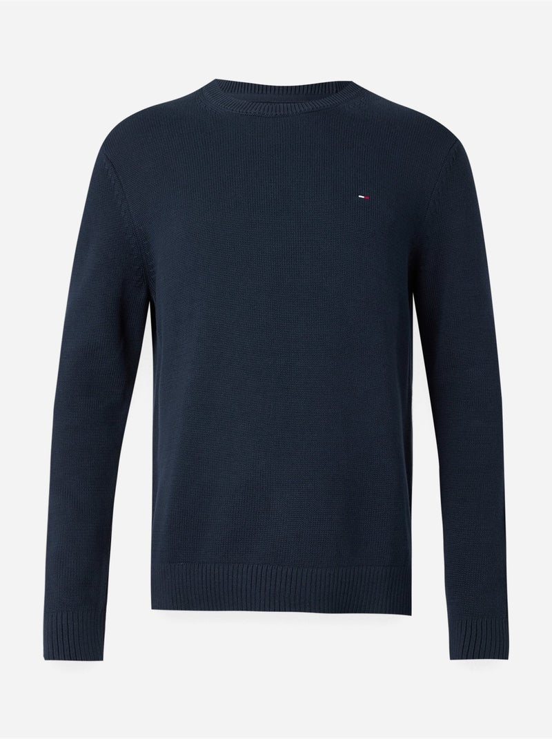 Gebreide trui - Tommy jeans Donkerblauw - Kiabi