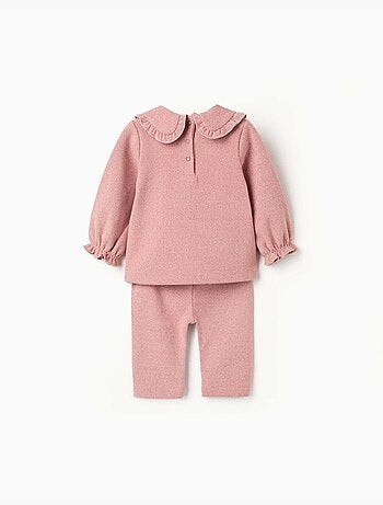 Gebreide trui en broek set