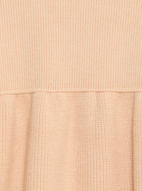 Gebreide trui-jurk van zacht tricot - Kiabi