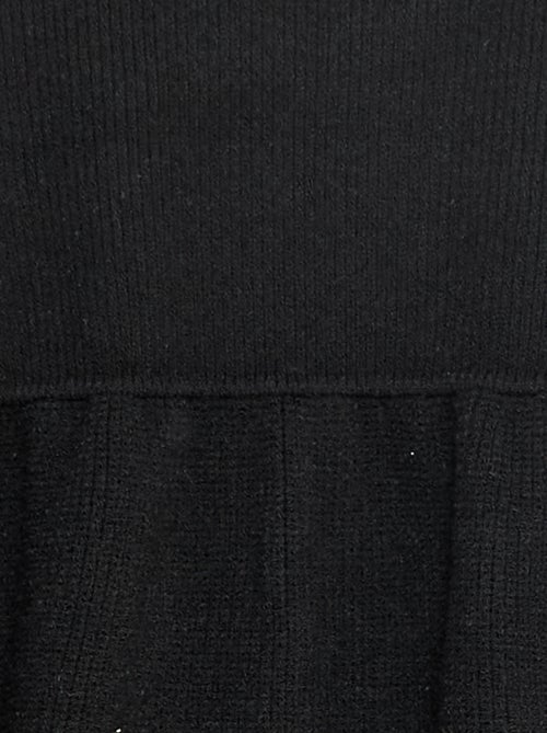 Gebreide trui-jurk van zacht tricot - Kiabi