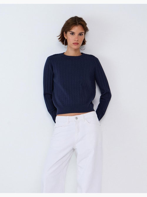 Gebreide trui met viscose, mo fashion - Kiabi