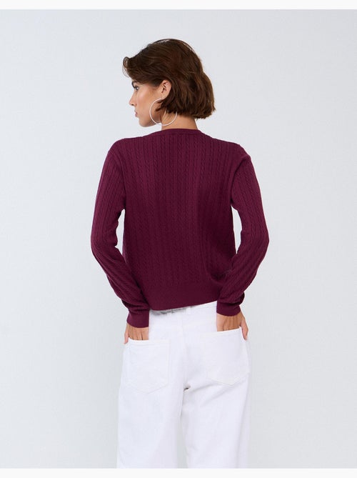 Gebreide trui met viscose, mo fashion - Kiabi Gebreide trui met viscose, mo fashion - Kiabi