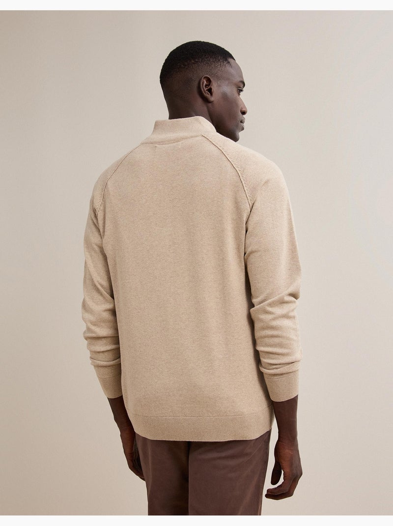 Gebreide trui, mo fashion Beige - Kiabi