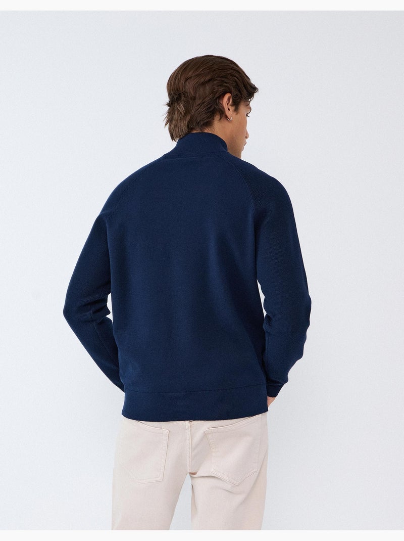 Gebreide trui, mo fashion Blauw - Kiabi