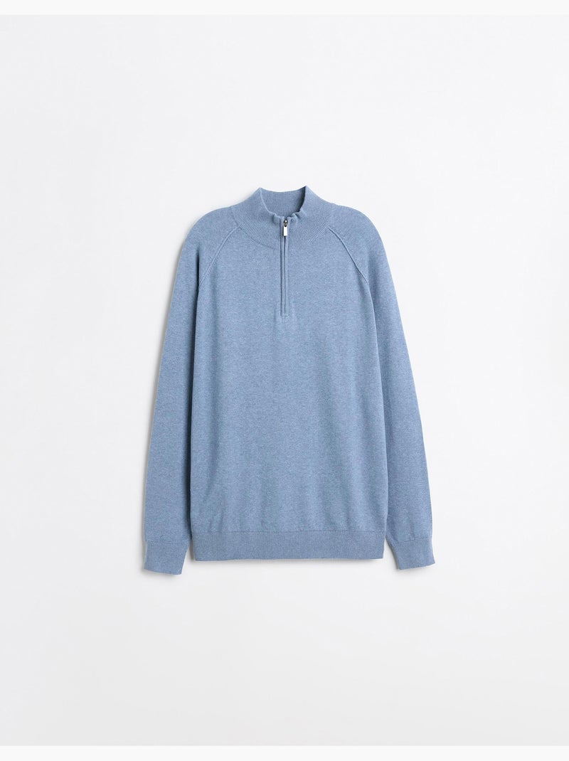 Gebreide trui, mo fashion Blauw - Kiabi