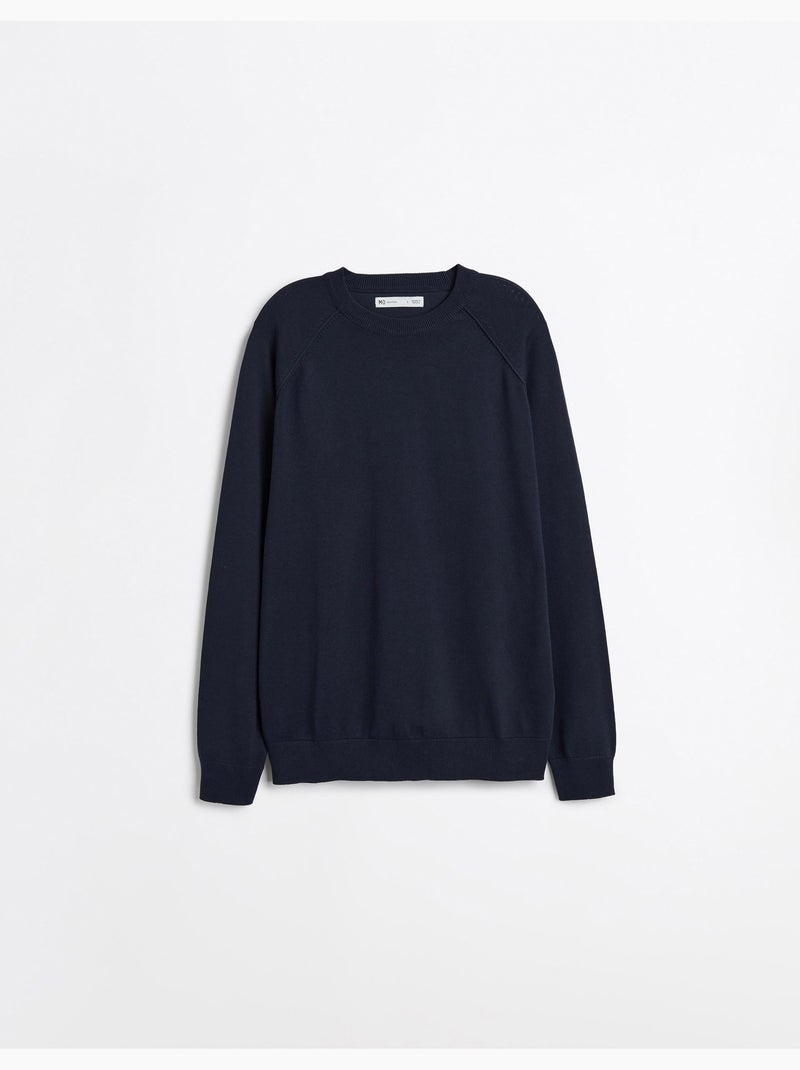 Gebreide trui, mo fashion Blauw - Kiabi