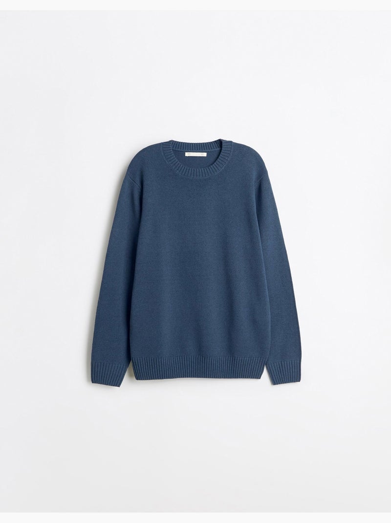 Gebreide trui, mo fashion Blauw - Kiabi