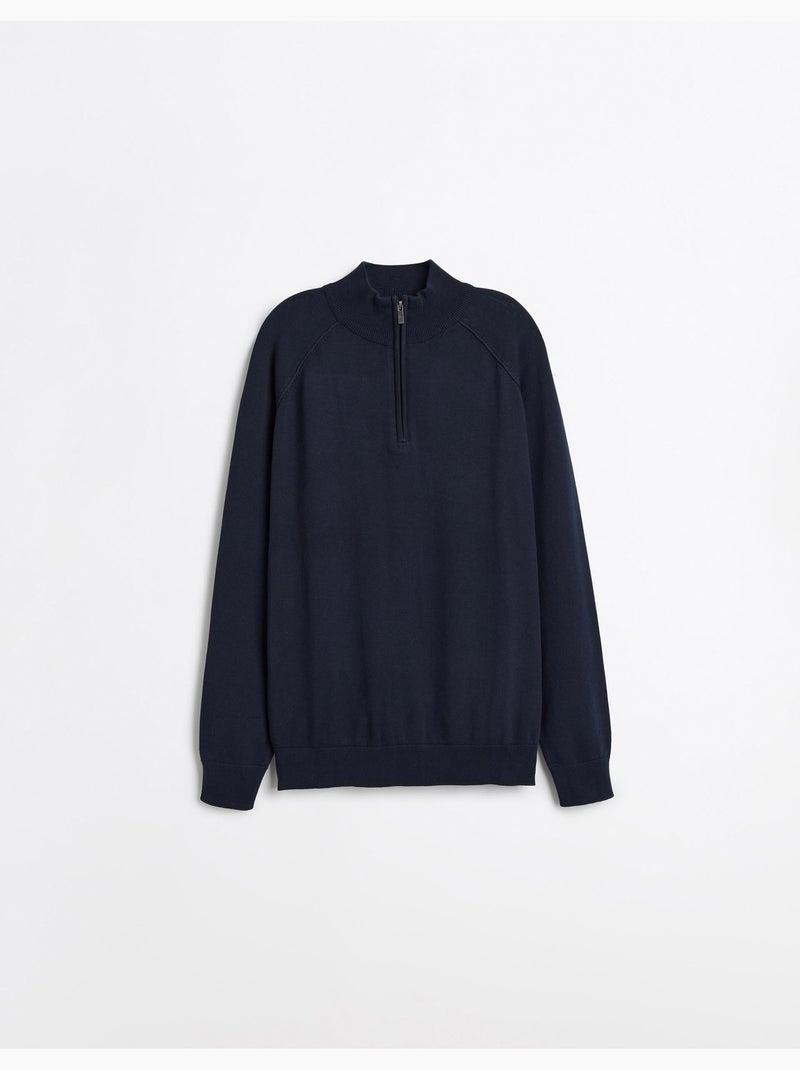 Gebreide trui, mo fashion Blauw - Kiabi