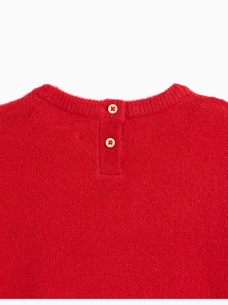 Gebreide trui, mo fashion Rood - Kiabi