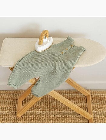 Gebreide tuinbroek voor baby's