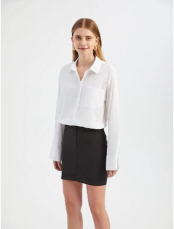 Gecombineerde mini-shirtjurk hiccup