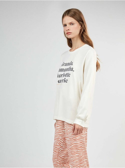 Gedrukte sex and the city pyjama - Kiabi Gedrukte sex and the city pyjama - Kiabi