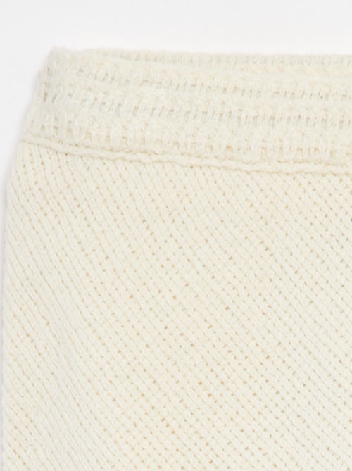 Gehaakte short met voering - Kiabi