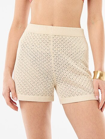 Gehaakte strandshort