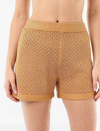 Gehaakte strandshort
