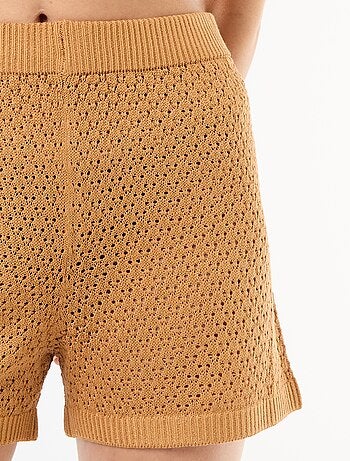 Gehaakte strandshort