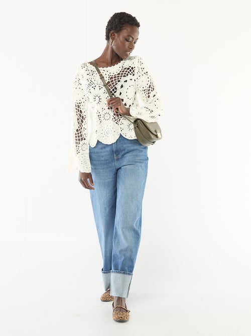 Gehaakte trui - Kiabi