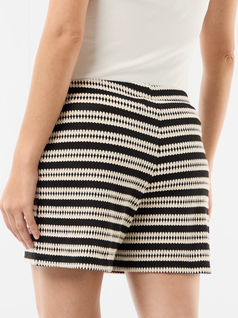 Gehaakte zwangerschapsshort Biege - Kiabi