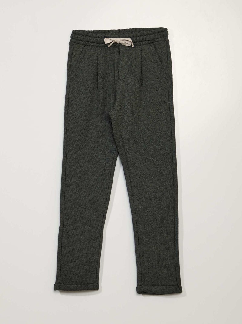 Geklede joggingbroek GROEN - Kiabi