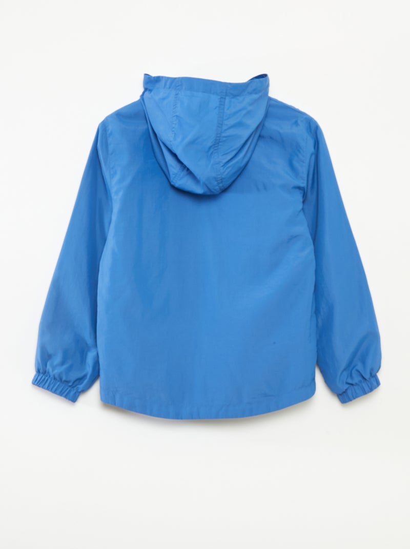 Gekleurd windjack Blauw - Kiabi