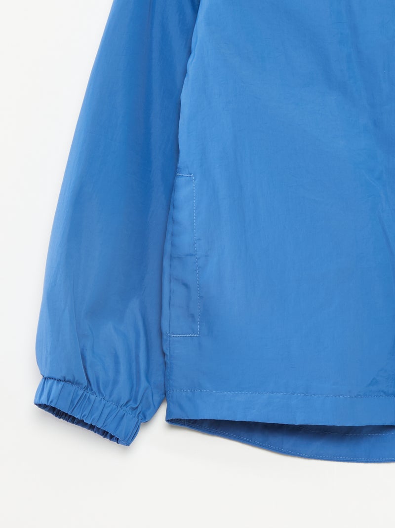 Gekleurd windjack Blauw - Kiabi