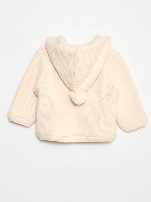 Geknoopt warm vestje van katoen - Kiabi