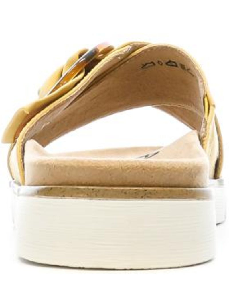 Gele dames sandalen relife helene Geel - Kiabi