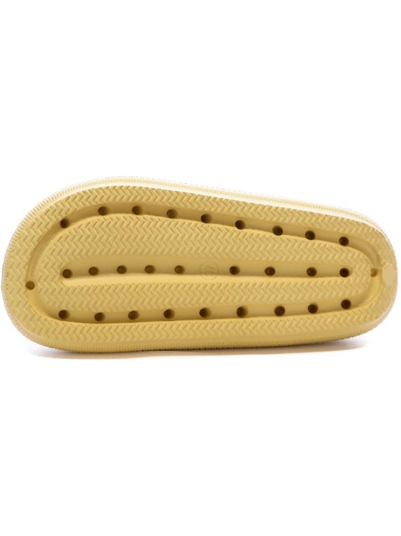 Gele XTI Slippers voor Dames - Comfortabele Zomer Sandalen 44489 Geel - Kiabi