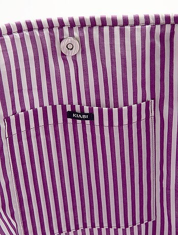 Gematelasseerde shopper met Indiaas motief
