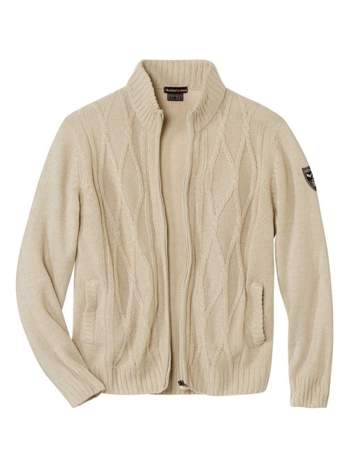 Gemêleerd gebreid vest - atlas for men - Kiabi Gemêleerd gebreid vest - atlas for men - Kiabi