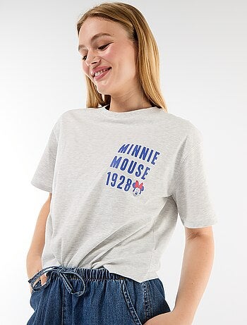 Gemêleerd T-shirt 'Minnie'