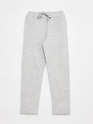 Gemêleerde joggingbroek met verstelbare tailleband