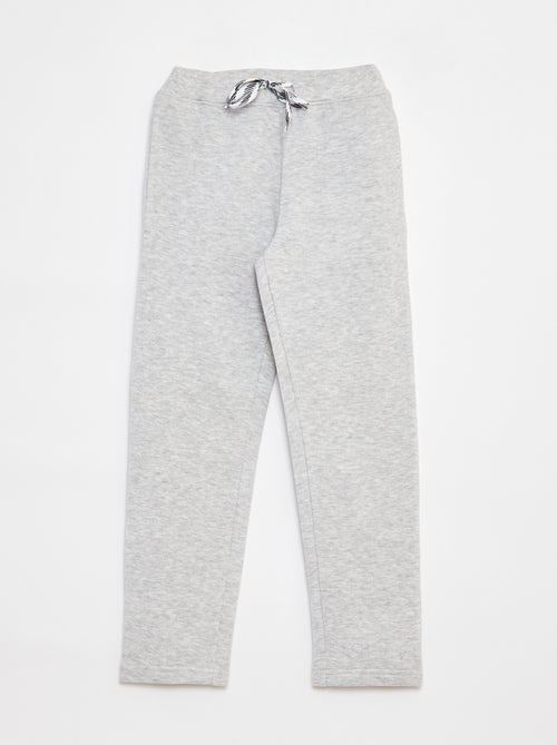 Gemêleerde joggingbroek met verstelbare tailleband - Kiabi