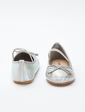 Gemetalliseerde ballerina's