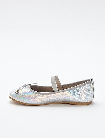 Gemetalliseerde ballerina's