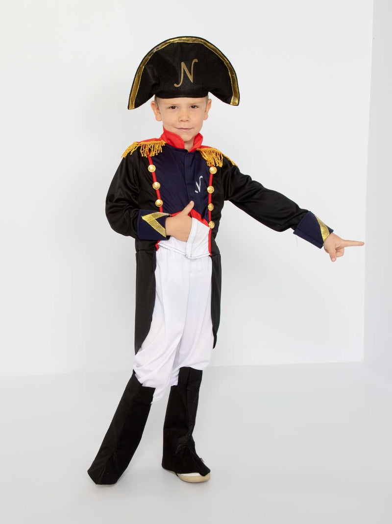 Generaal verkleedkleding ZWART - Kiabi