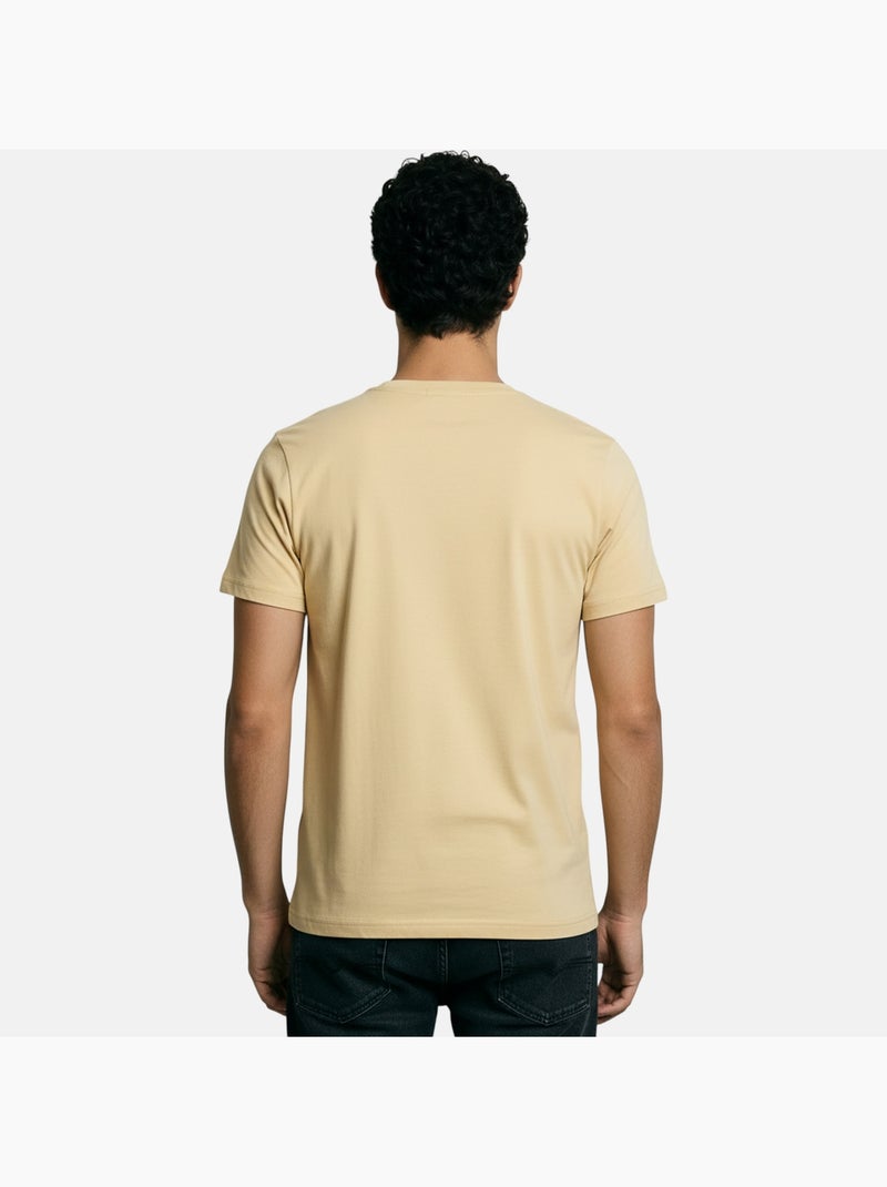 Gentleman Farmer - T-shirt korte mouwen  heren Beige - Kiabi