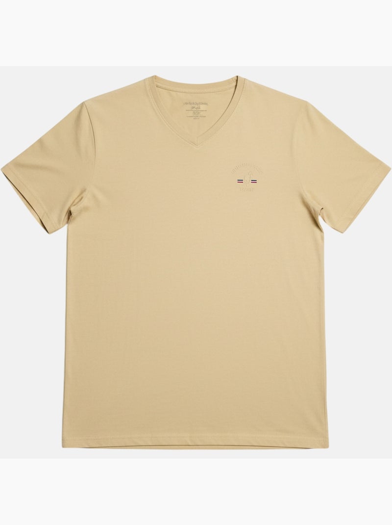 Gentleman Farmer - T-shirt korte mouwen  heren Beige - Kiabi