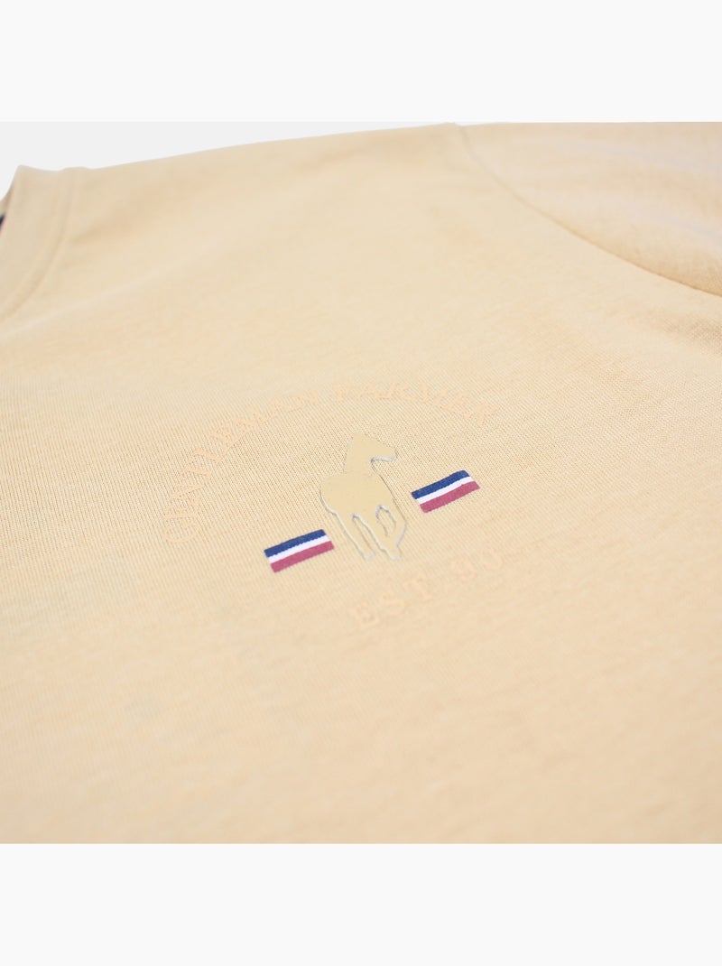 Gentleman Farmer - T-shirt korte mouwen  heren Beige - Kiabi