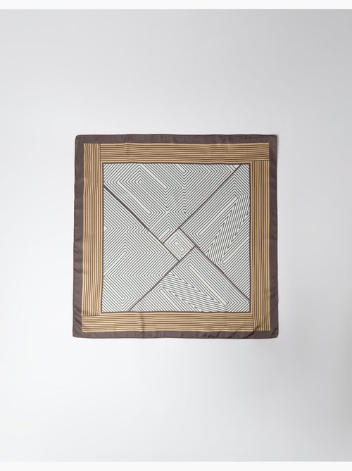 Geometrisch bedrukte sjaal, mo fashion - Kiabi