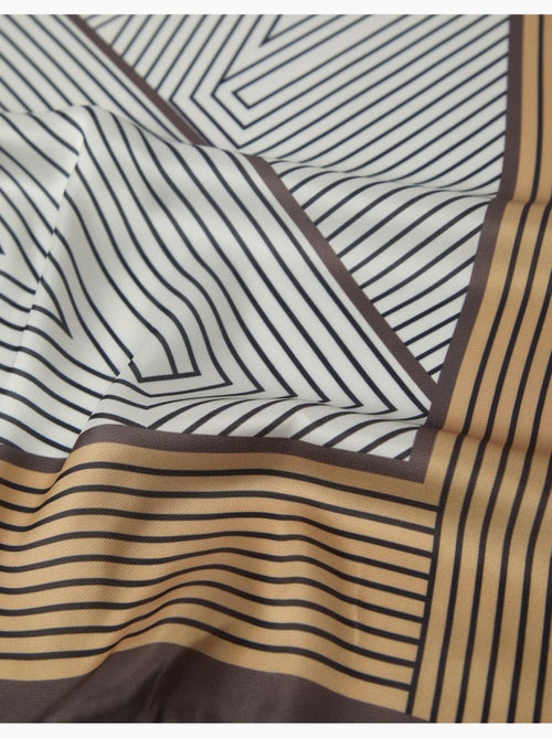 Geometrisch bedrukte sjaal, mo fashion - Kiabi