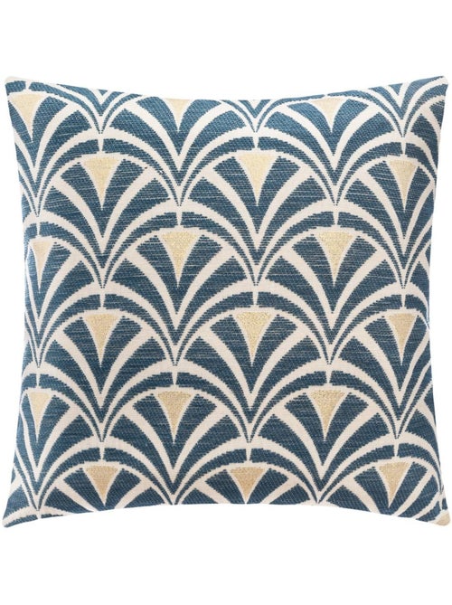 Geometrische chenille kussenhoes - Kiabi