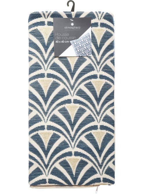 Geometrische chenille kussenhoes - Kiabi