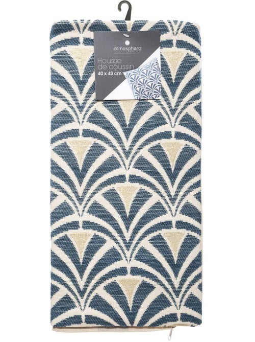 Geometrische chenille kussenhoes - Kiabi
