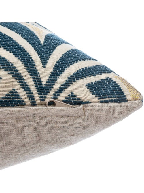 Geometrische chenille kussenhoes - Kiabi