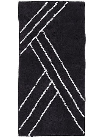 Geometrische decoratieve katoenen badmat