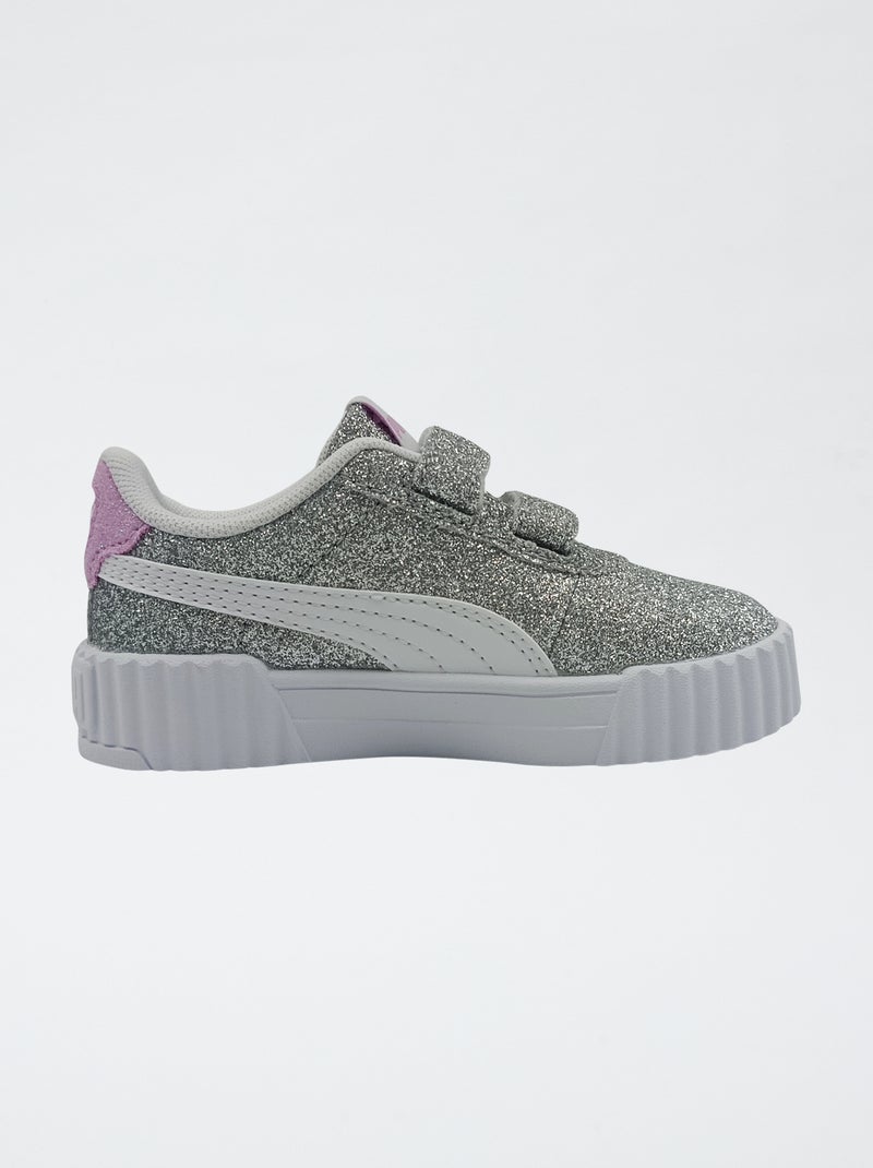 Gepailletteerde PUMA-sneakers Grijs - Kiabi