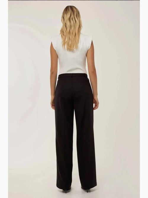 Geplooide rechte broek hiccup - Kiabi