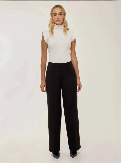 Geplooide rechte broek - Kiabi Geplooide rechte broek - Kiabi
